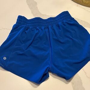 Lululemon Royal Blue Workout Shorts